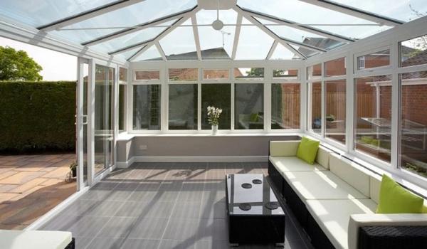 RAL Anodizing 450pa 2mm Prefabricated Glass House