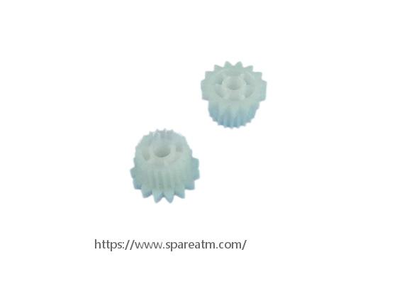 4P008885001 Hitachi ATM Equipment Parts Hitachi HCM 2845V White 15T 21T Gear
