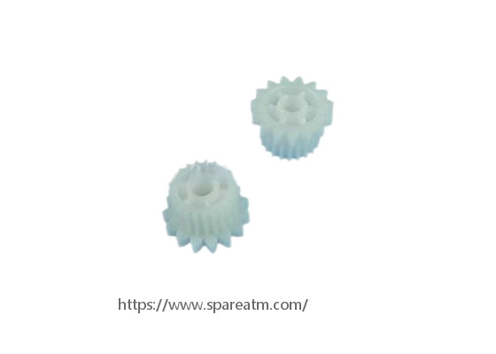 4P008885001 Hitachi ATM Equipment Parts Hitachi HCM 2845V White 15T 21T Gear