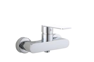 Luxo Mural Banho Chuveiro Mixer torneira estilo contemporâneo T9374A