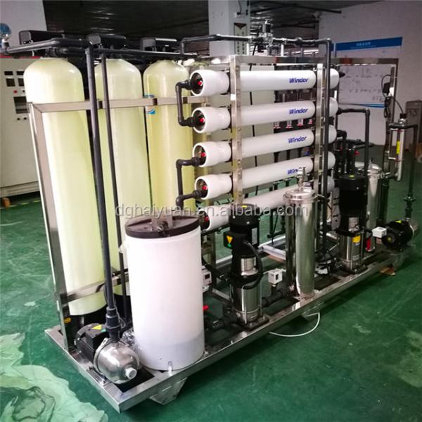 industrial Deionized Water Systems 5 Micron With 2 RO And 1 EDI