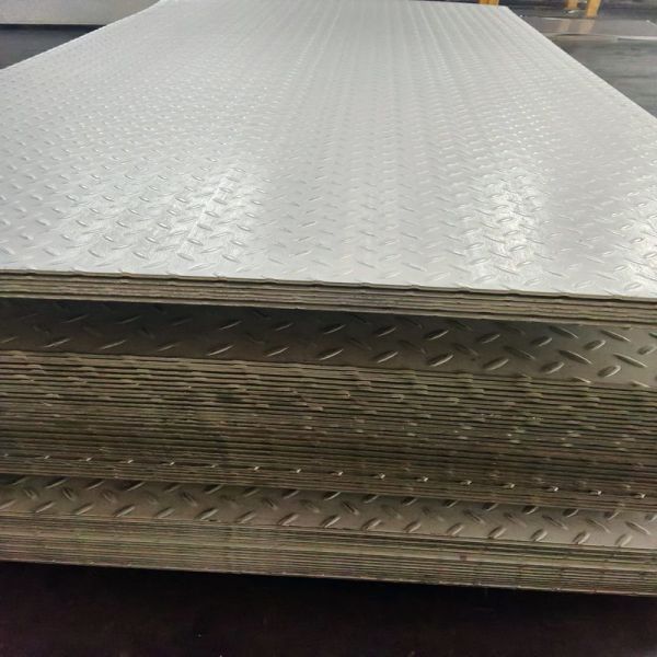 Industrial Checker Plate Anti Slip Stainless Steel Embossed Plate Diamond Pattern Floor Sheet