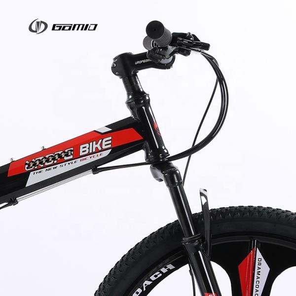 GOMID Customized OEM Carbon Steel Frame Full Suspension Foldable Mountain Bike with 21 Speed Gears and 20kg Gross Weight