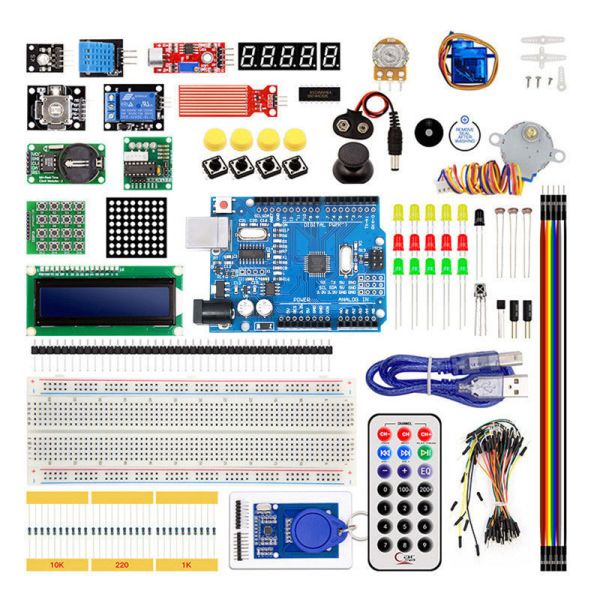 UNO R3 Learning Kit Starter Kit Stepper Motor Learning Kit RFID Kit Breadboard Kit