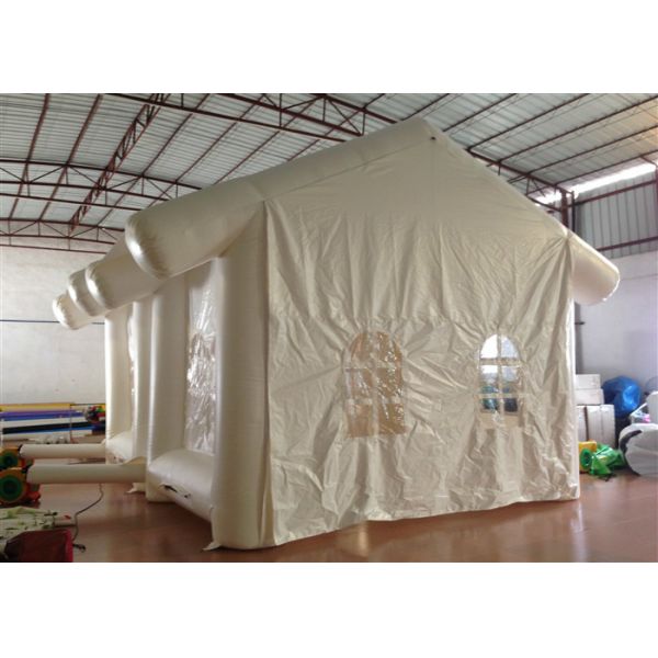 Больница купола/медицинская раздувная огнестойкость шатра события сшитая четверкой