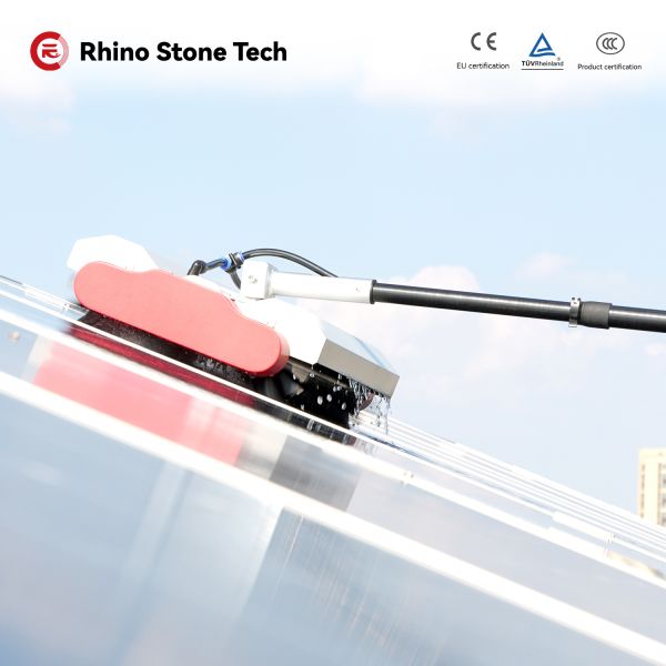 Splash Proof Concentrated Solar Panel Cleaner Rotating  Electrostatic Solar Panel Cleaning