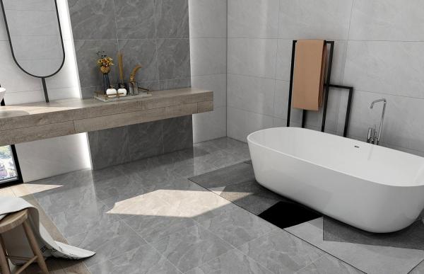 Carreaux rustiques en céramique antidérapant pour salle de bain et marbre 400x400mm Carreaux de mur pour balcon