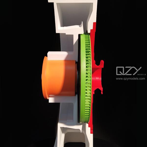 1:10 Modelos em Escala Industrial 3D Estrutura Mecânica Interna Personalizada