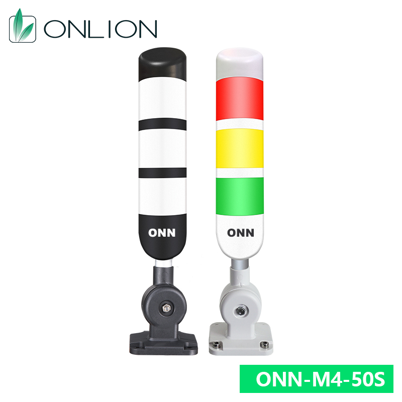 ONN M4S-G Industrial LED Status Light With Embedded Acrylic Light Guide Column For SMT Mining Machinery
