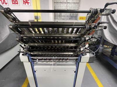 o PLC totalmente automático de dobramento de papel do equipamento da largura de 360mm controlou o poder 380V