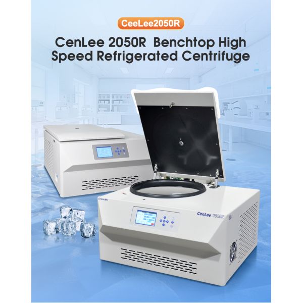 CenLee 2050R High Speed Lab Refrigerated Centrifuge for Research,Hospital,PharmaLab,Clinical,Biotech Use,PCR, , Biochemistry