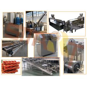 L'animal familier dentaire de bâton mâche la chaîne de production avec la boudineuse à vis simple