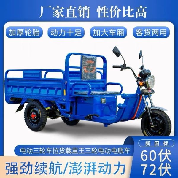 Электрический трицикл грузовик загрузка ВАНГ НОВЫЙ НАЦИОНАЛЬНЫЙ СТАНДАРТ Электрический автомобиль экспресс автостол трицикл сельскохозяйственное транспортное средство БЕСПЛАТНО