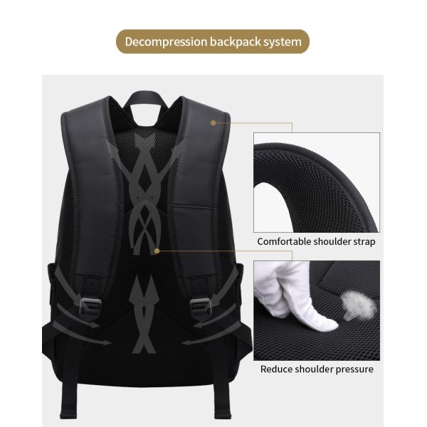 L'usine personnalisé logo sac à dos 15.6 pouces sac portable mode adolescents sac à dos de l'école hommes