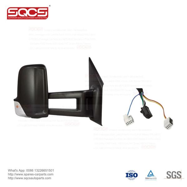 Modelo de coche de 12V para Mercedes Sprinter OE 9108108602 Espejo exterior con brazo largo W910 L 2019 Autopartes 12V
