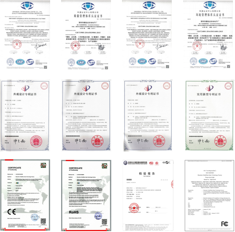 RGB пиксельные огни IP67 водонепроницаемый светодиодный модуль наружного точечного источника света