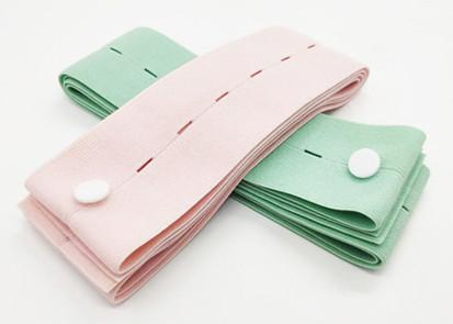 Anti Tearing Fetal Tranducer Monitoring Belt With Buttons Latex Free Material
