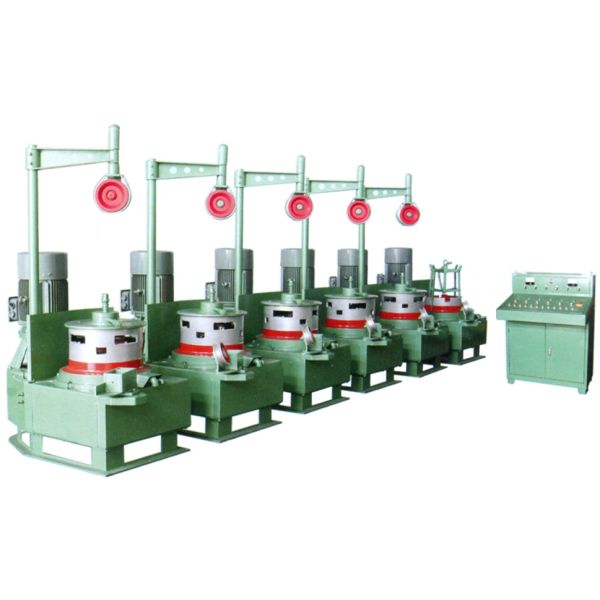 Single Position Wire Drawing Machine with Water Cooling System