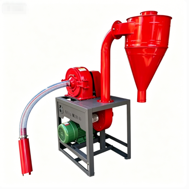Self Priming Grain Crusher Grinder Automatic Feeding Crushing Grinding Feed Equipment