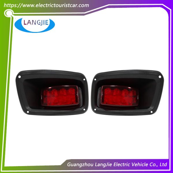 Golf Cart 12V Kit de luz LED faro y faro trasero para el coche del club DS 1993-up # 101988001