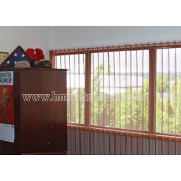 Metal Coil Drapery For Safety And Security