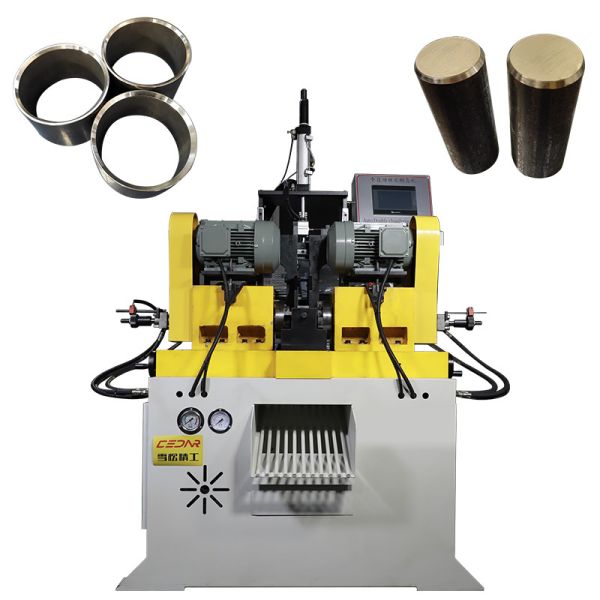 High Precision 60AC Vertical Pneumatic Double Head Rod Chamfering Machine