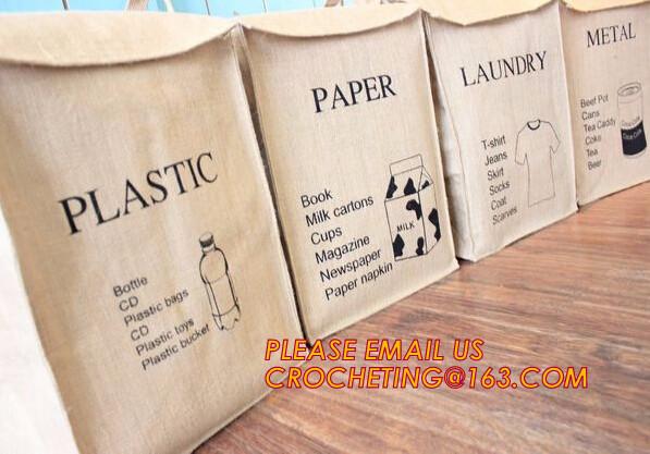 jute clothes store receive cube storage basket, Toys,Shoes,Clothes Organizing Jute Material Organizing Basket