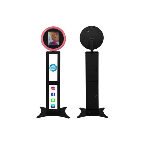 Party Led Ring Light Photo Booth Kiosk Adjustable