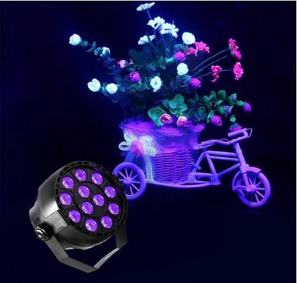 Battery LED Par Light 12 PCS 1Watts LED Super Mini Par 64 Light For Party Show