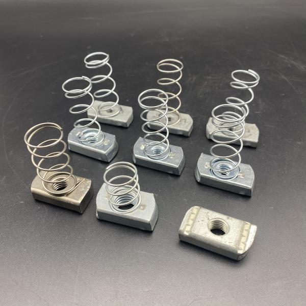 Strut Accessories Metal Steel m6 m8 m10 m12 Strut Channel Spring Nuts