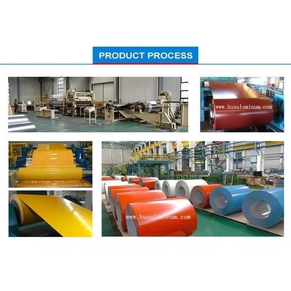 Brushed Surface 0.3mm Thickness Coated Aluminium Coil FDA Certification