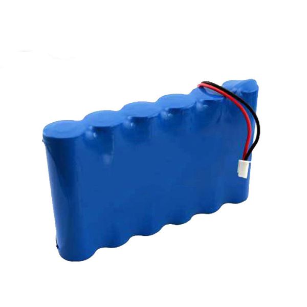 48Wh 2000mAh 24V Rechargeable 18650 Lithium Ion Battery Pack Wave Shape with PH2.0 Connector Built-in BMS for Bluetooth Speaker,CE China Manufacturer