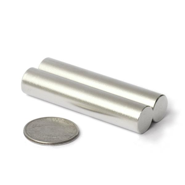 Kellin Neodymium Magnet Cylinder Super Strong Neodymium Magnet 1/2” x 3” NdFeB Magnet Cylinder