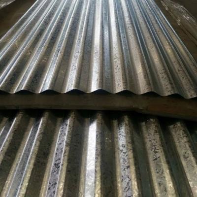 A folha do telhado do ferro galvanizado de DX51D Z100 corrugou o comprimento de 6-12m