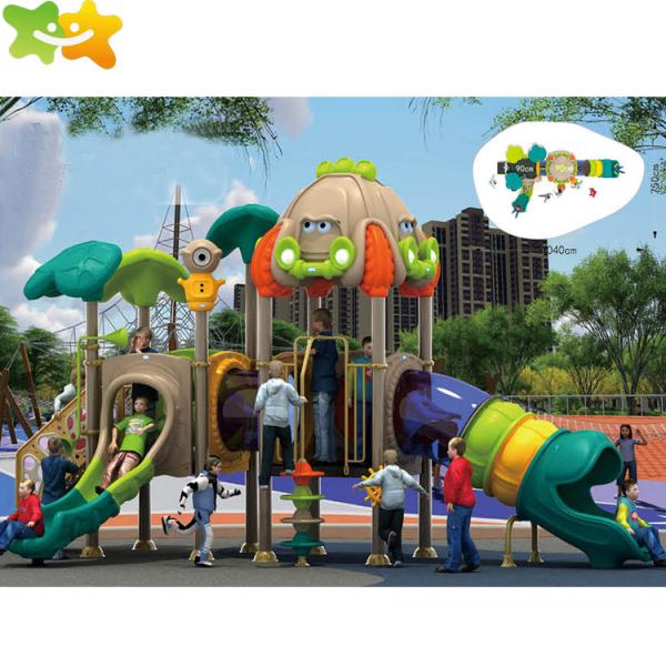 Anti Skid 3 Years Old Kids Kindergarten Plastic Playground Slide
