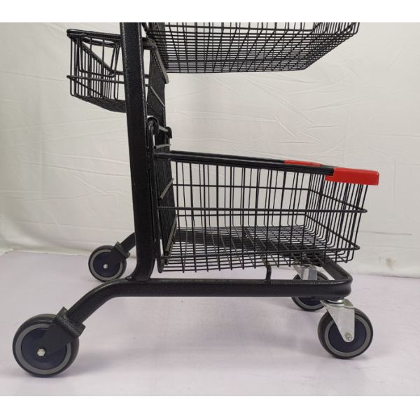 3 корзина металла углерода вагонетки корзины для товаров корзины 80L стальных Q195