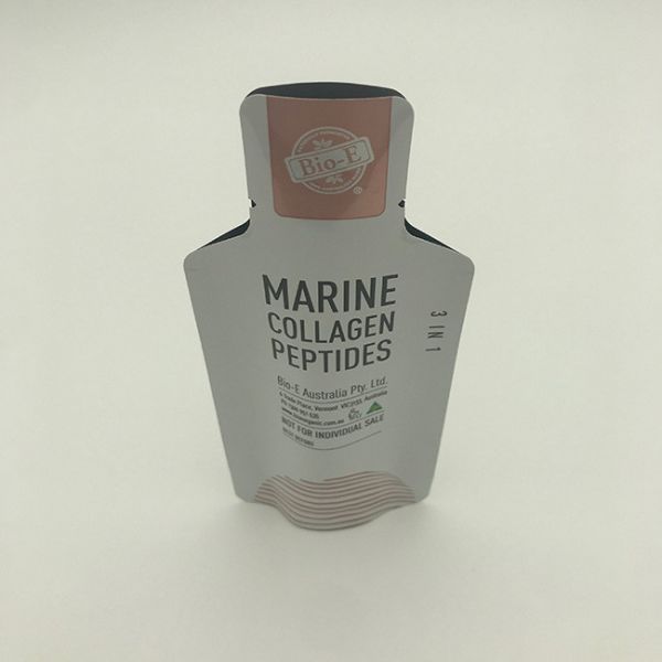 Special Shaped Laminated Small Plastic Zipper Pouch For Face Cream