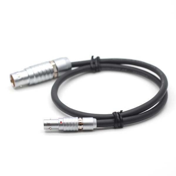 4.5mm OD Arri Amira Power Cable Lemo 3 Pin To 8 Pin For Steadicam Stabilizer
