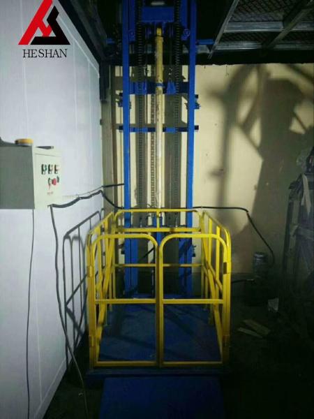 2000lbs Cargo Lift Elevator Hydraulic Workshop Material Lift Platform