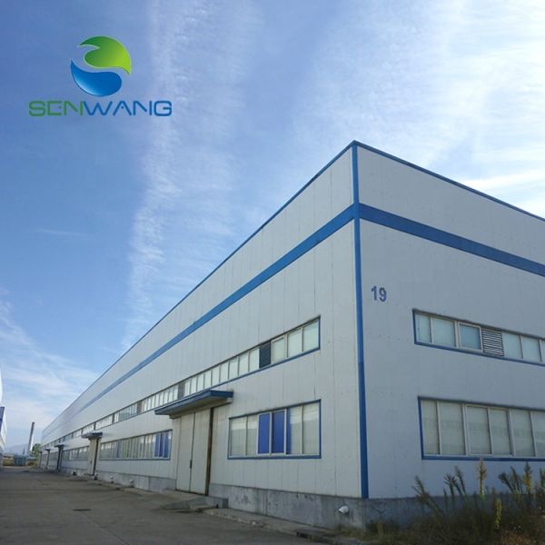 GB Standard Steel Structural Building with Skylight and Custom Color