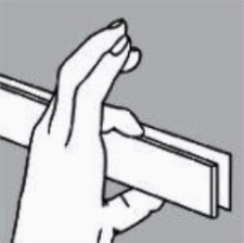 Нержавеющая сталь / резиновый нож держатель тяга сила 4 кг инновационный дизайн для легкого хранения