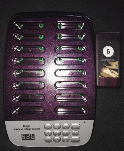 Fast food Catering CE ROHS IP65 restaurant pager system