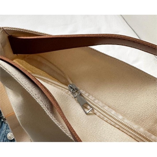 2024 Spring Trend Simple Shoulder Bag Large Capacity Tote Bag Other Pattern Type