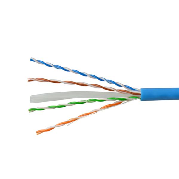 1000ft 305m 4 Pair Utp Rj45 CAT6 Lan Cable  96braid Shield PVC Jacket