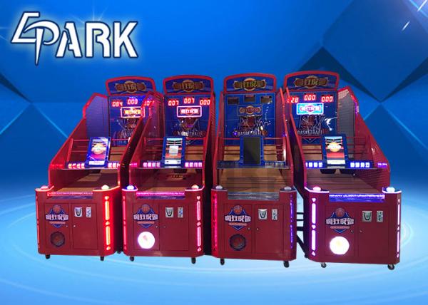 Classic Arcade video Redemption Game / Crazy Coin Operated street Basketball Machines