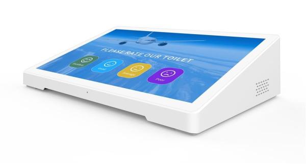 Tablet Android All-in-One de 10,1 polegadas com certificação RoHS, CPU Quad-Core e Touchscreen Capacitivo