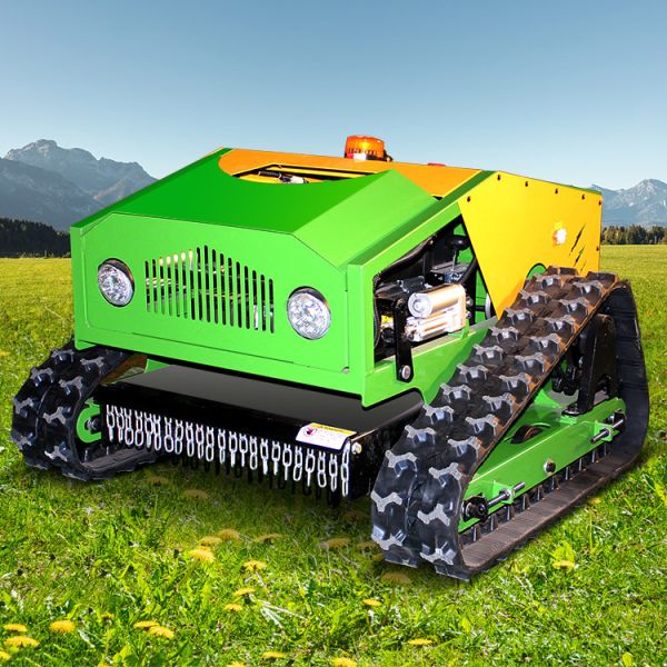 Remote Control Weeder Robotic Gasoline Powerful Lawn Mower Robot Garden Grass Cutter