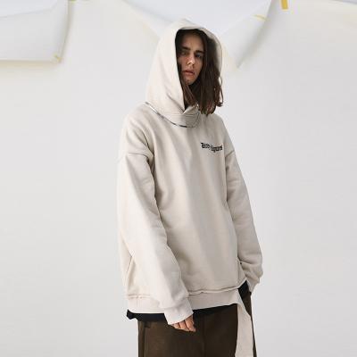 Hoodies desproporcionados das senhoras do pulôver da cor sólida de S-XL