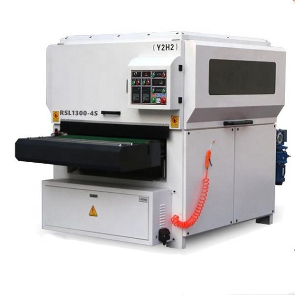 Automatic Wood Polishing Machine  Cabinet Door Brush Drum Sander Polisher