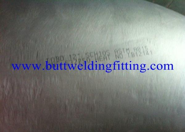 Grau de aço inoxidável do cotovelo 45 da tubulação F44 31254/90 graus de cotovelos do aço